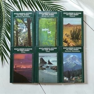 Vintage Mini Explorer’s Guide to the West 6 Volume Box Set 1972 Travel Guides